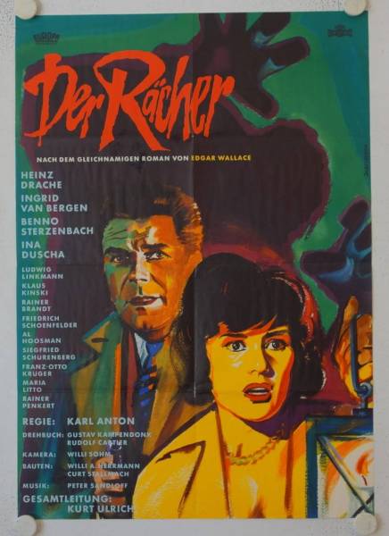 The Avenger original release german movie poster